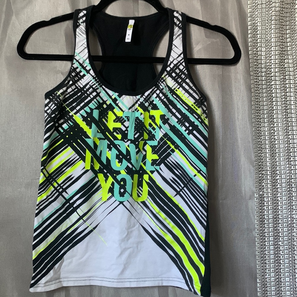 Let it move you tank top